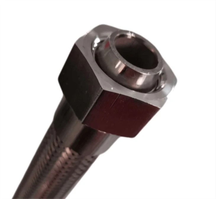 Cone Pipe Thread Connctor Metal Flexible Hose