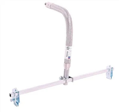 Flexible Sprinkler Hose With Fittings And Anchoring System For Fire Protection Service
