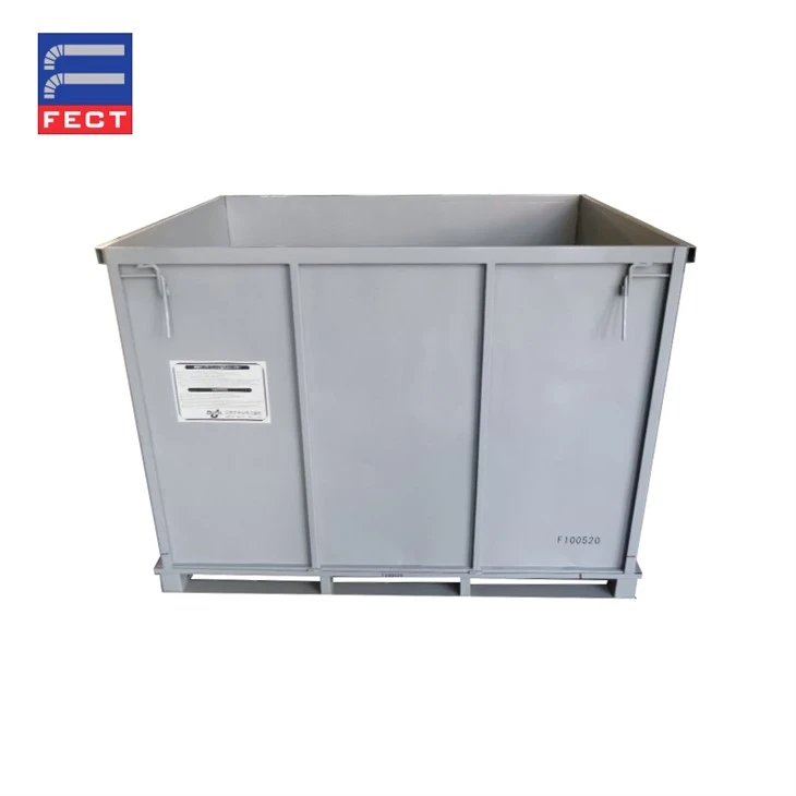 Stackable Metal Storage Bin